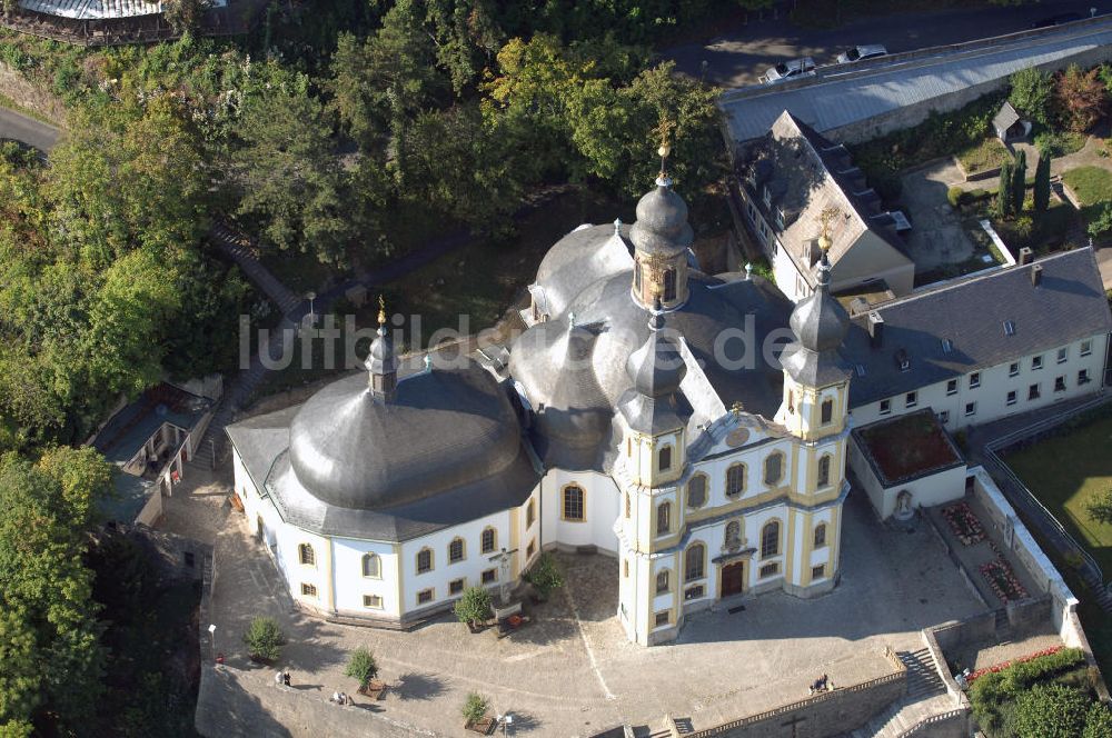 Würzburg von oben - Kapuzinerkoster Käppele in Würzburg Bayern