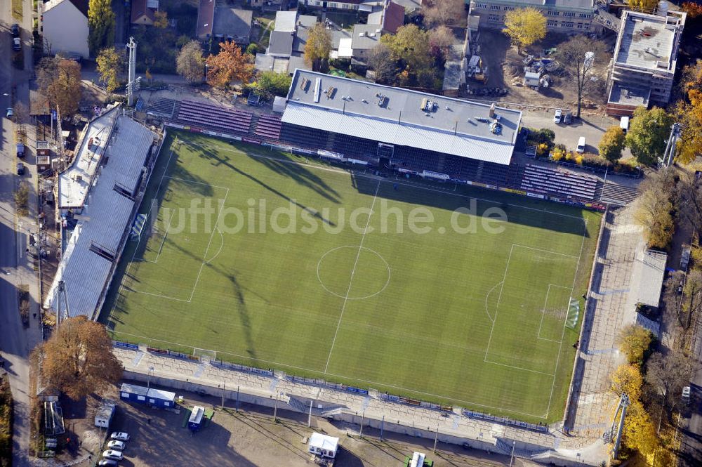 Potsdam aus der Vogelperspektive: Karl-Liebknecht-Stadion Potsdam