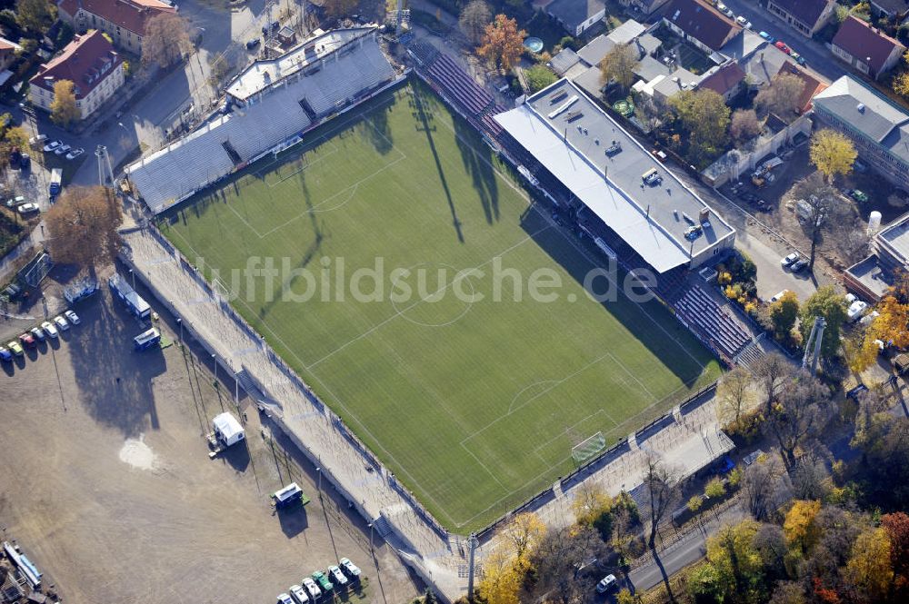 Luftbild Potsdam - Karl-Liebknecht-Stadion Potsdam