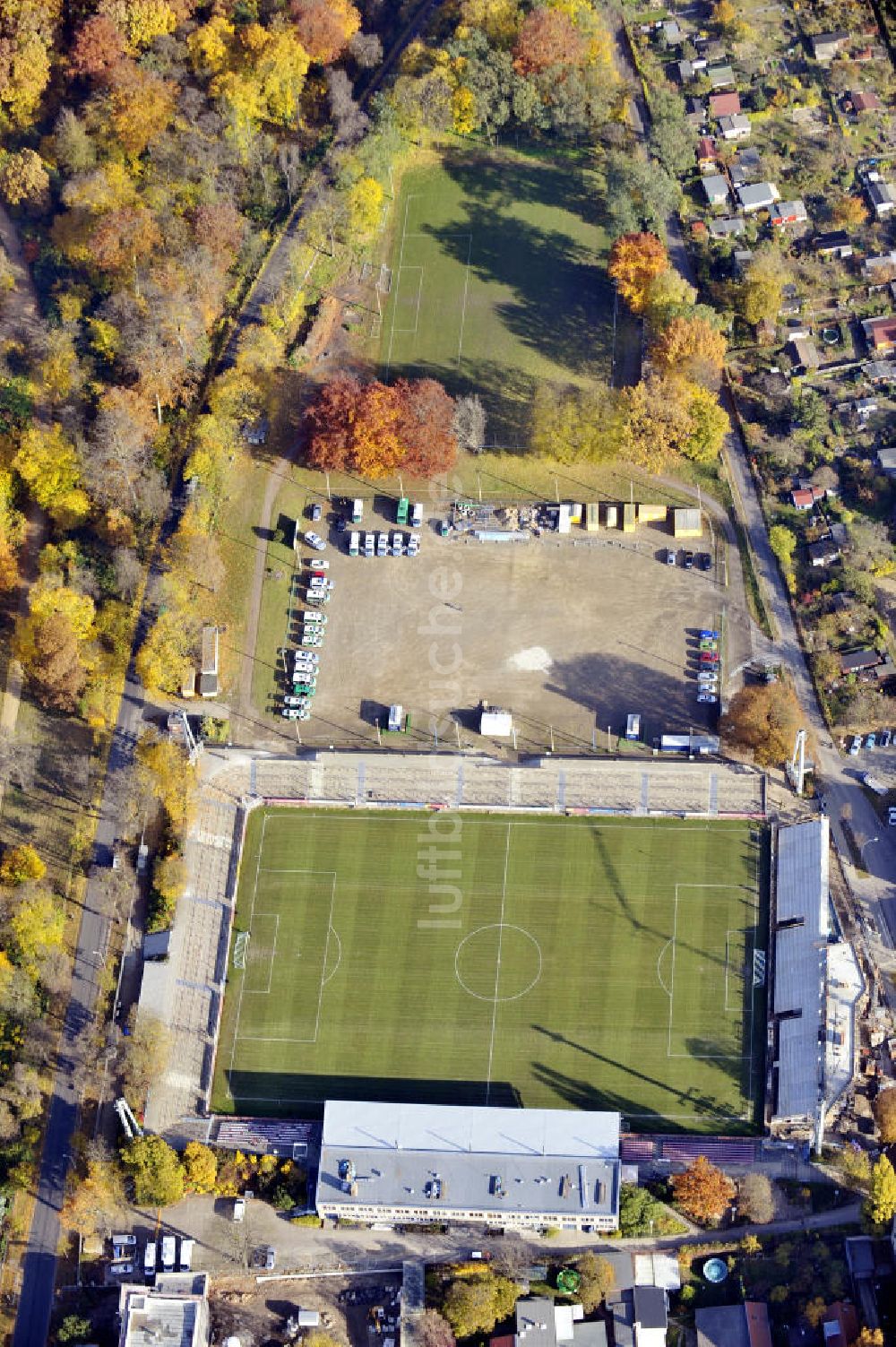 Luftbild Potsdam - Karl-Liebknecht-Stadion Potsdam