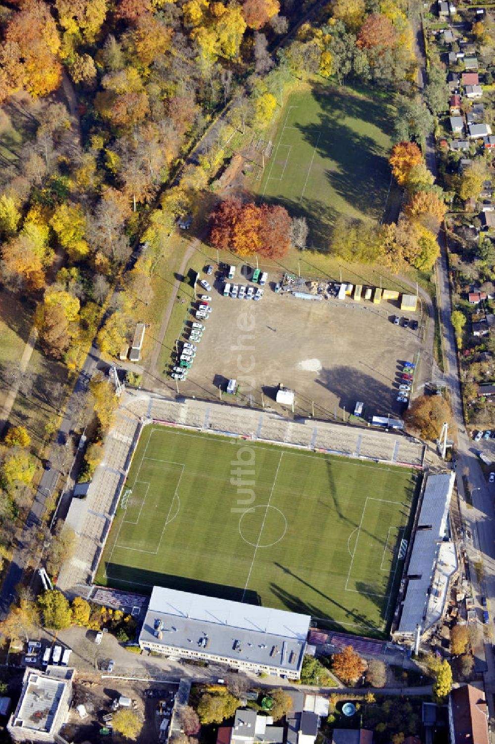 Luftaufnahme Potsdam - Karl-Liebknecht-Stadion Potsdam