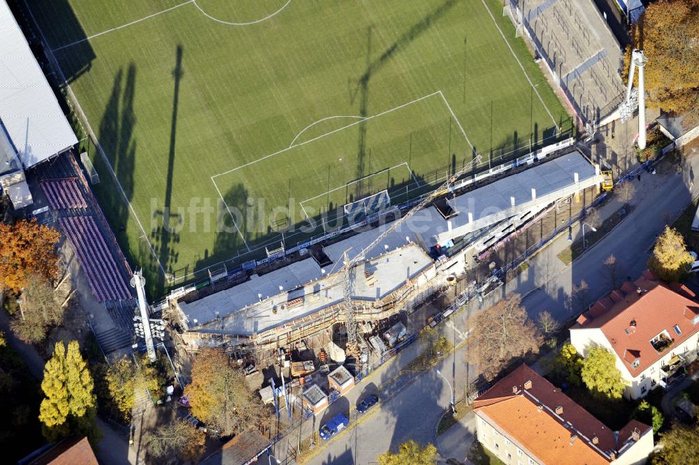 Luftbild Potsdam - Karl-Liebknecht-Stadion Potsdam