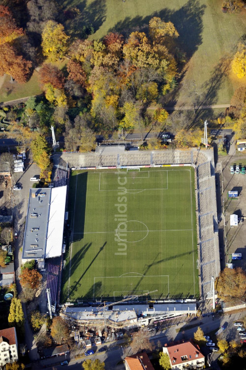 Luftaufnahme Potsdam - Karl-Liebknecht-Stadion Potsdam