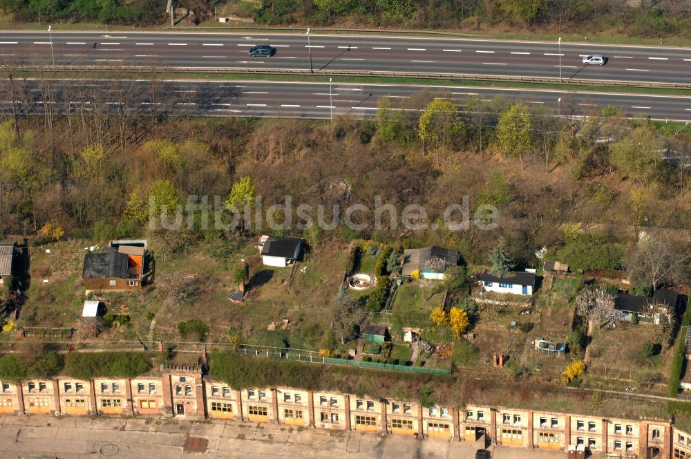 Luftaufnahme Magdeburg - Kasematten Maybachstraße in Magdeburg