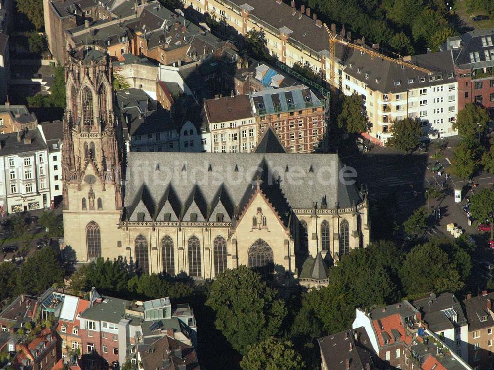 Köln aus der Vogelperspektive: Katholische Kirche St.Agnes - Köln (NRW)