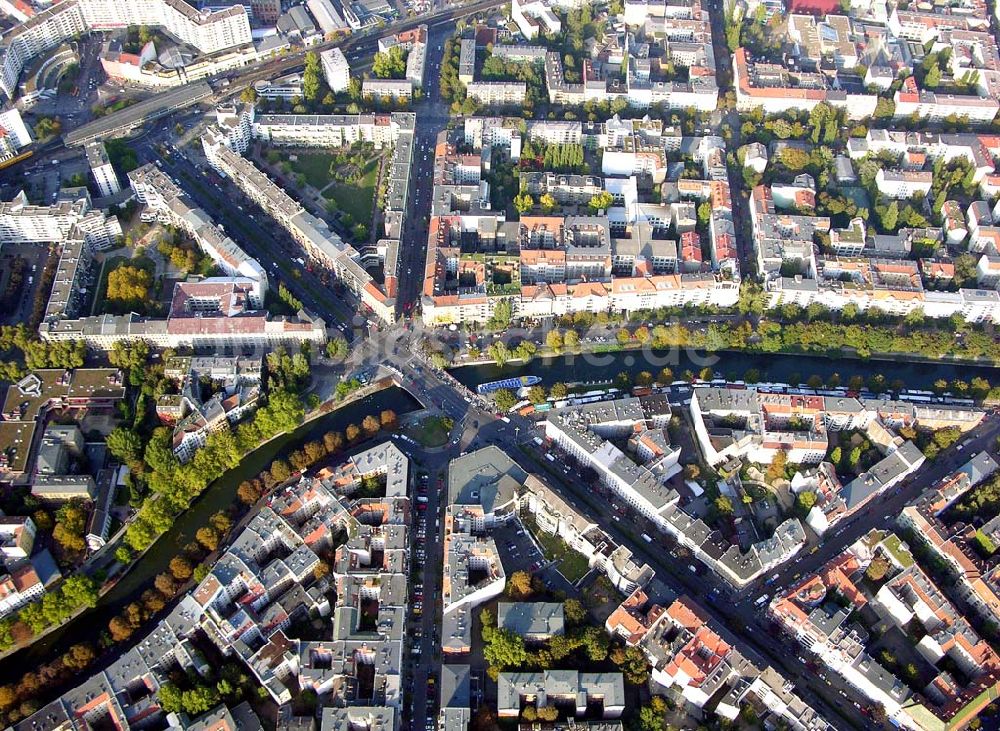 Berlin-Kreuzberg aus der Vogelperspektive: Kaufhaus Benitz in Berlin-Kreuzberg.