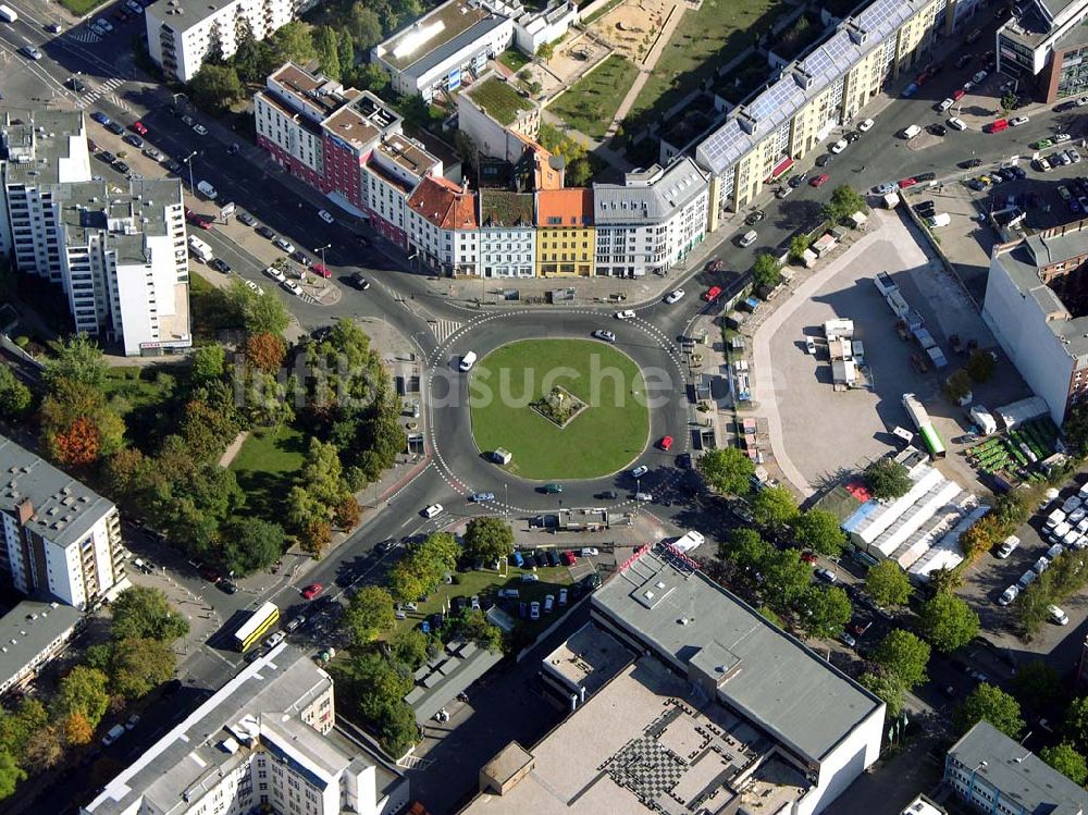 Luftbild Berlin - Kaufhaus Benitz in Berlin-Kreuzberg.