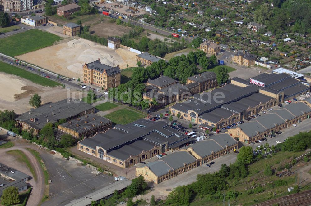 Luftaufnahme Magdeburg - Kauflandfiliale auf dem alten Schlachthofgelände in Magdeburg