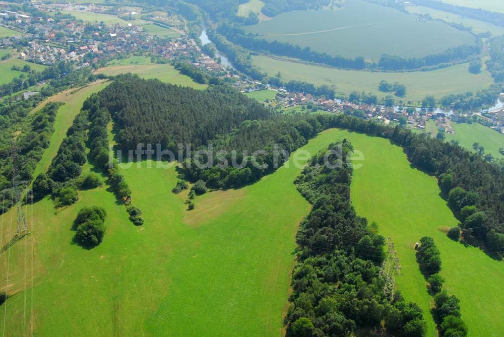 Luftbild Kaulsdorf (Thüringen) - Kaulsdorf an der Saale im Thüringer Wald