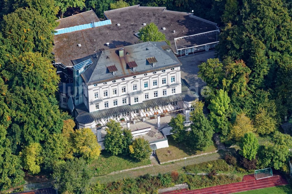 Luftbild Berg - Kbo Heckscher-Klinikum Rottmannshöhe bei Assenhausen im Bundesland Bayern