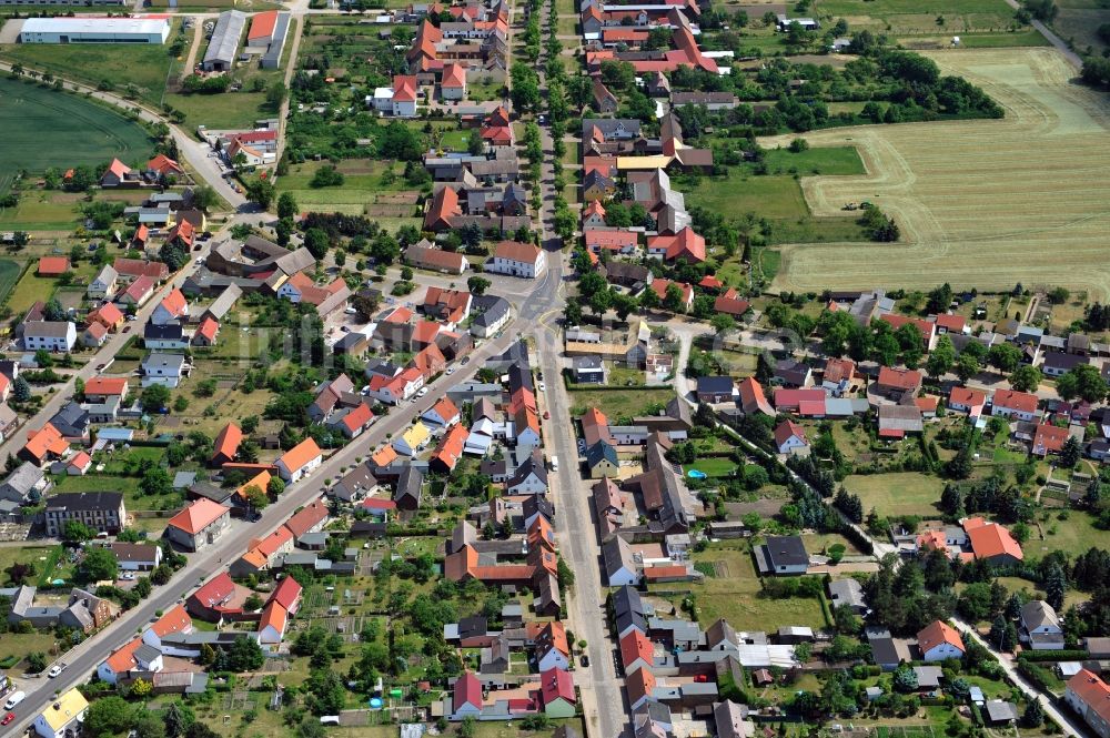 Luftaufnahme Kemberg OT Bergwitz - Kemberg OT Bergwitz im Bundesland Sachsen-Anhalt