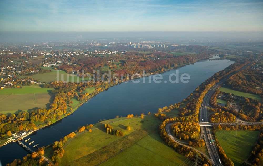 Luftbild Herbede - Kemnader Stausee in Herbede im Bundesland Nordrhein-Westfalen