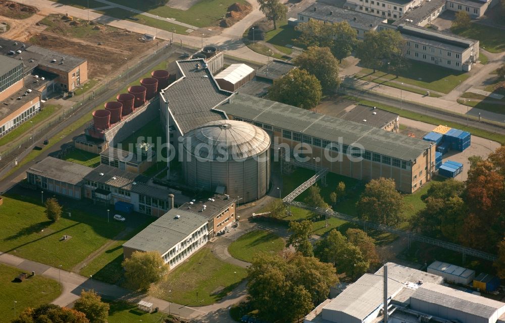 Luftaufnahme Jülich - Kernforschungsanlage mit Versuchreaktor im Kernforschungszentrum Jülich im Bundesland Nordrhein-Westfalen