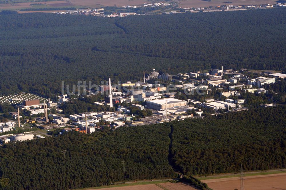 Luftbild Karlsruhe - Kernforschungszentrum Karlsruhe