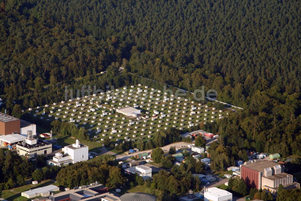 Luftbild Karlsruhe - Kernforschungszentrum Karlsruhe