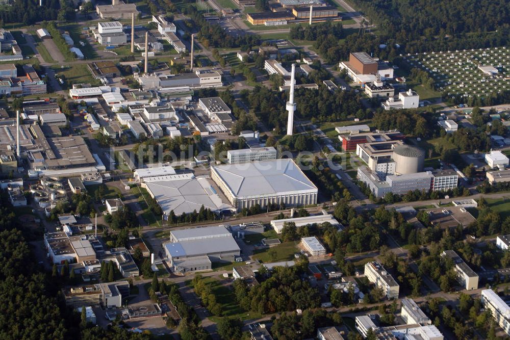 Luftaufnahme Karlsruhe - Kernforschungszentrum Karlsruhe