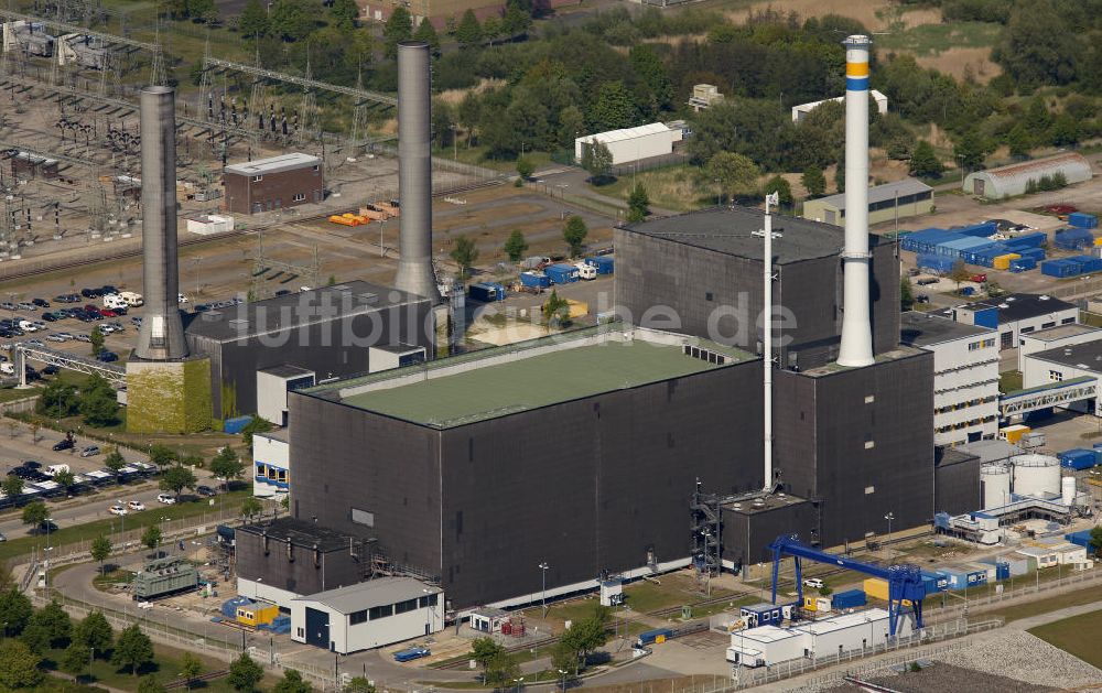 Luftaufnahme Brunsbüttel - Kernkraftwerk in Brunsbüttel in Schleswig-Holstein