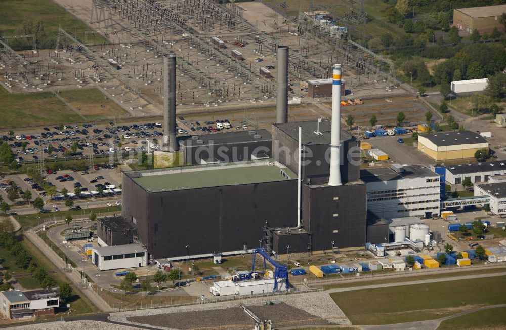 Luftbild Brunsbüttel - Kernkraftwerk in Brunsbüttel in Schleswig-Holstein