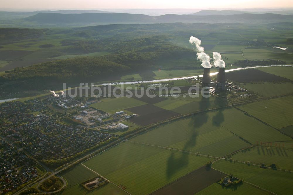 Luftbild Grohnde - Kernkraftwerk Grohnde / Niedersachsen