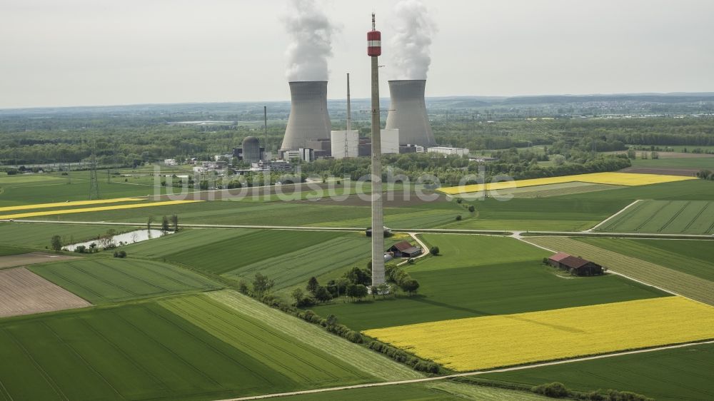 Luftbild Gundremmingen - Kernkraftwerk Gundremmingen im Bundesland Bayern