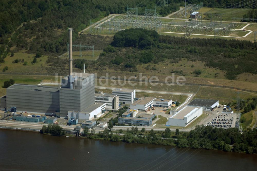 Luftaufnahme Krümmel - Kernkraftwerk Krümmel