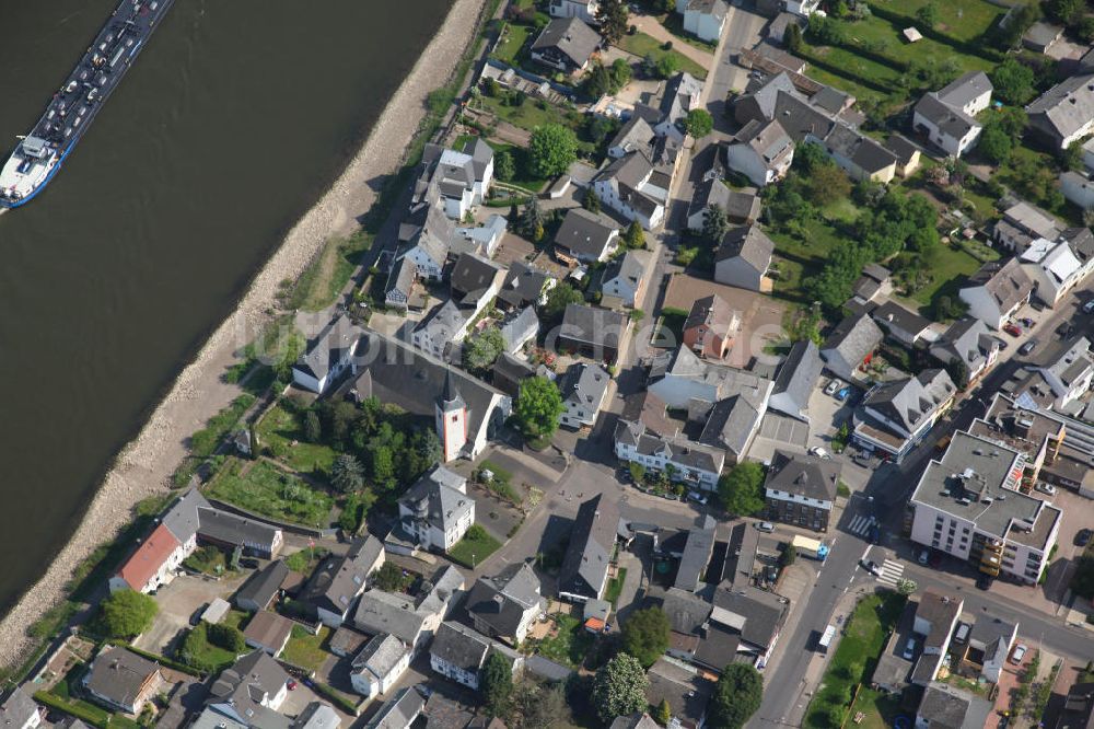 Luftaufnahme Koblenz OT Kesselheim - Kesselheim, ein Ortsteil von Koblenz in Rheinland-Pfalz