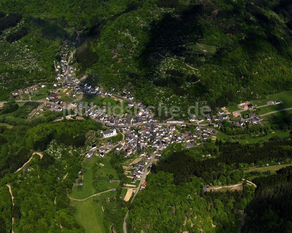 Kesseling aus der Vogelperspektive: Kesseling im Bundesland Rheinland-Pfalz