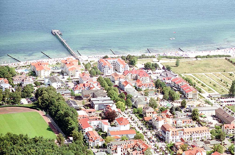 Luftbild Kühlungsborn / Mecklenburg Vorpommern - Kühlungsborn in Mecklenburg Vorpommern Ostseehotel Kühlungsborn Zur Seebrücke 1 D-18225 Ostseebad Kühlungsborn Tel