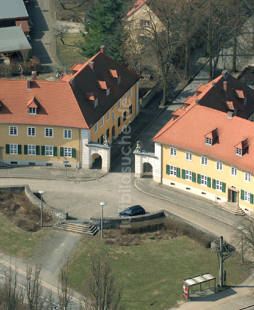 Frankfurt (Oder) von oben - Kießlingplatz am Paulinenhof