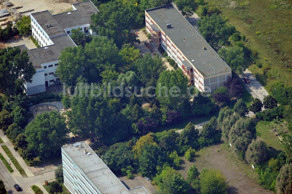 Berlin von oben - Kindergarten zu den Seen in Berlin-Mahlsdorf