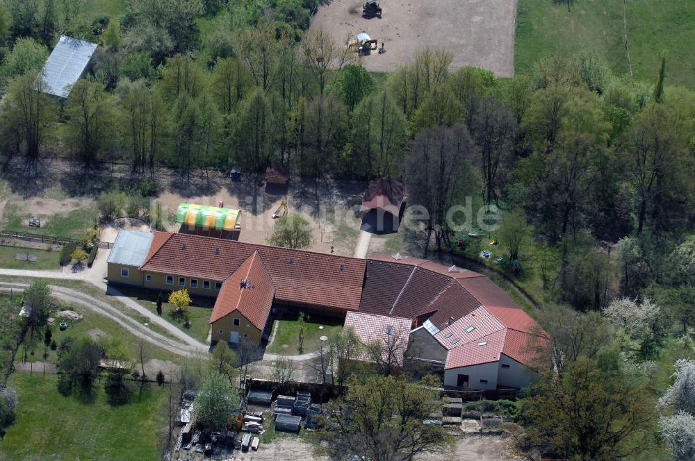 Luftaufnahme WERNEUCHEN - Kindergarten Sonnenschein in Werneuchen