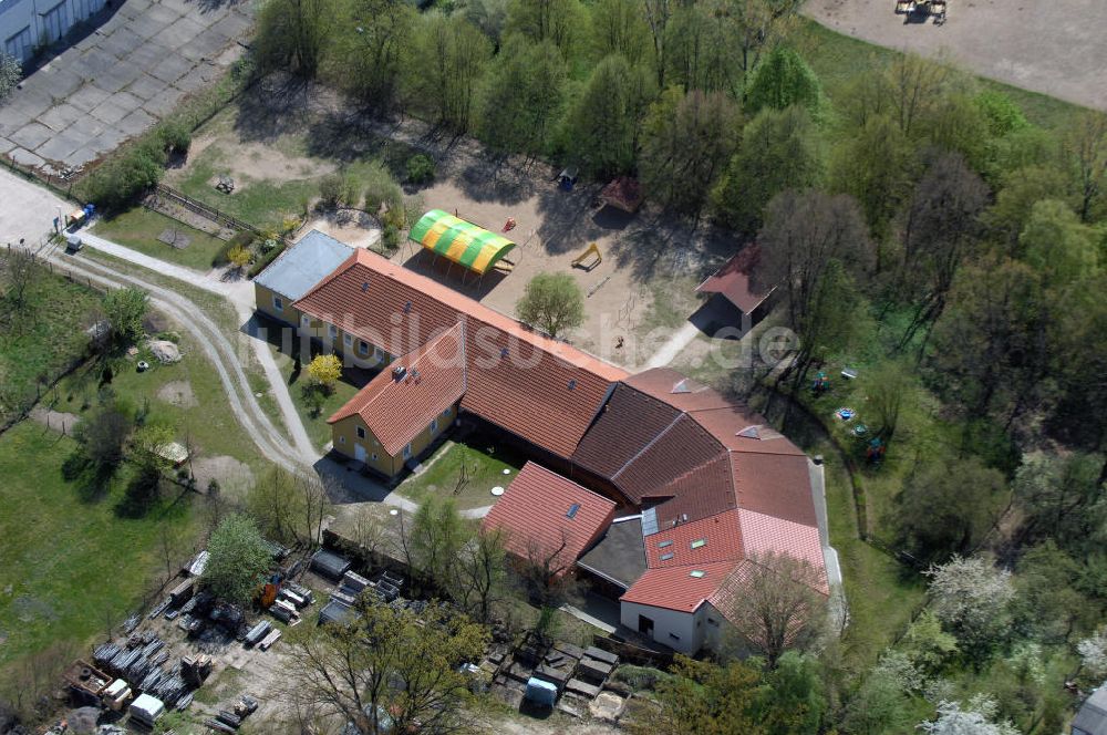 WERNEUCHEN aus der Vogelperspektive: Kindergarten Sonnenschein in Werneuchen