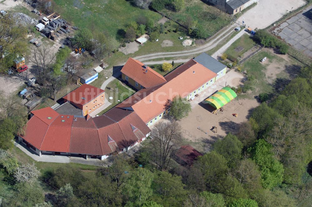 Luftbild WERNEUCHEN - Kindergarten Sonnenschein in Werneuchen