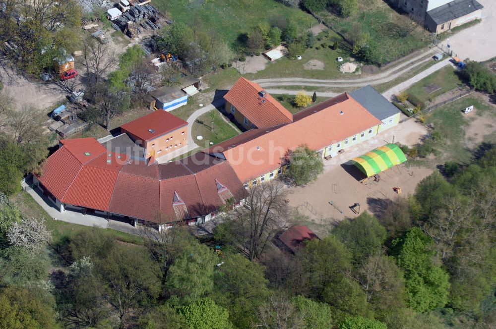 Luftaufnahme WERNEUCHEN - Kindergarten Sonnenschein in Werneuchen