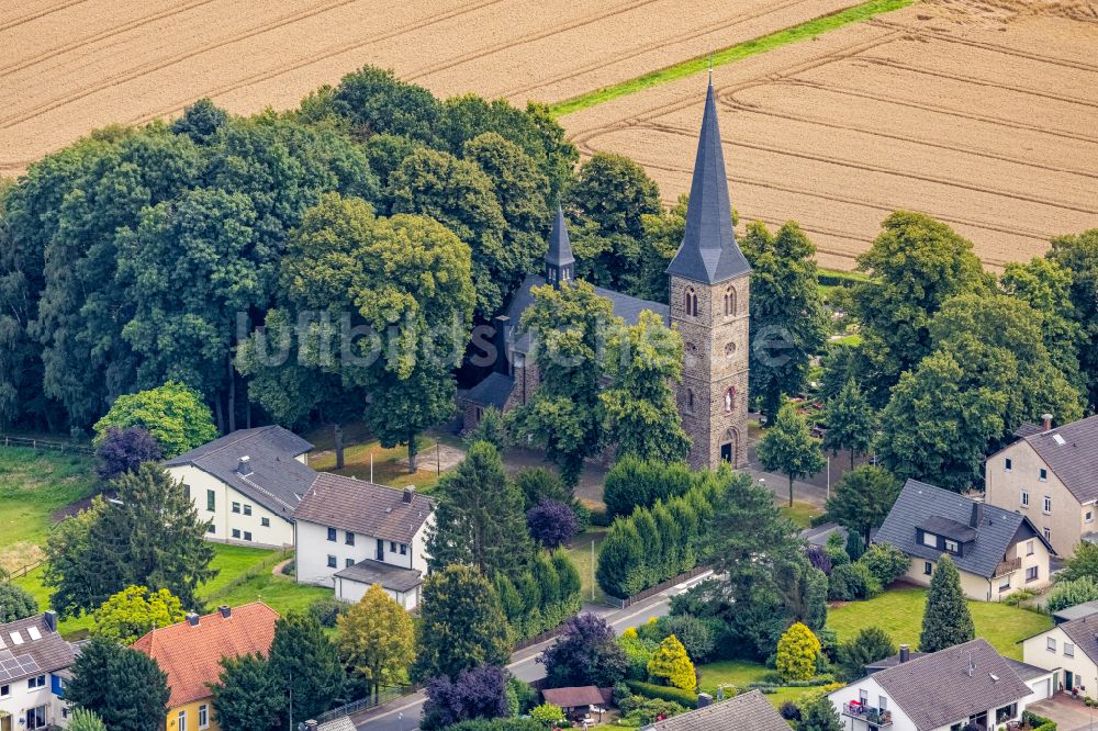 Luftbild Bausenhagen - Kirche St. Agnes Kirche in Bausenhagen im Bundesland Nordrhein-Westfalen, Deutschland