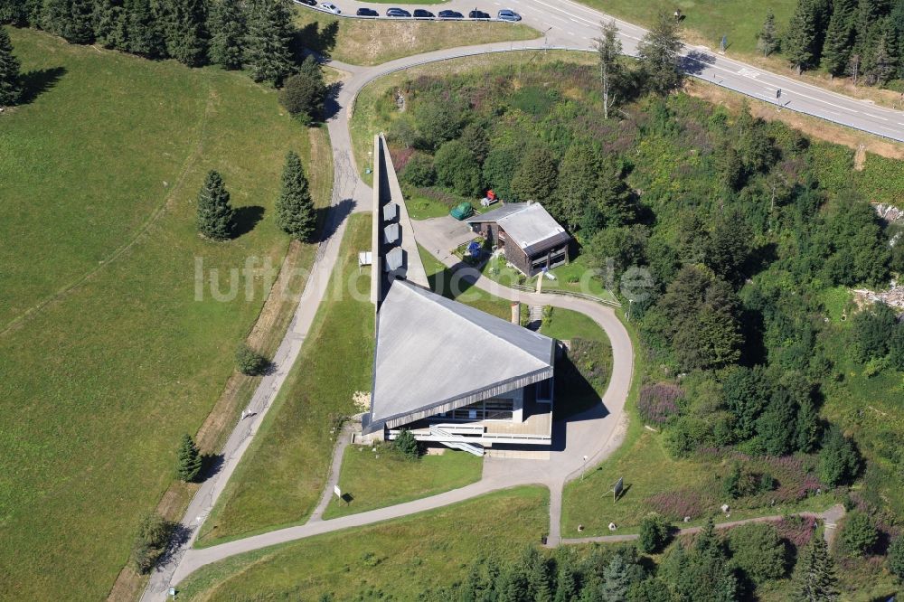 Luftbild Feldberg (Schwarzwald) - Kirche auf dem Feldberg (Schwarzwald) im Bundesland Baden-Württemberg