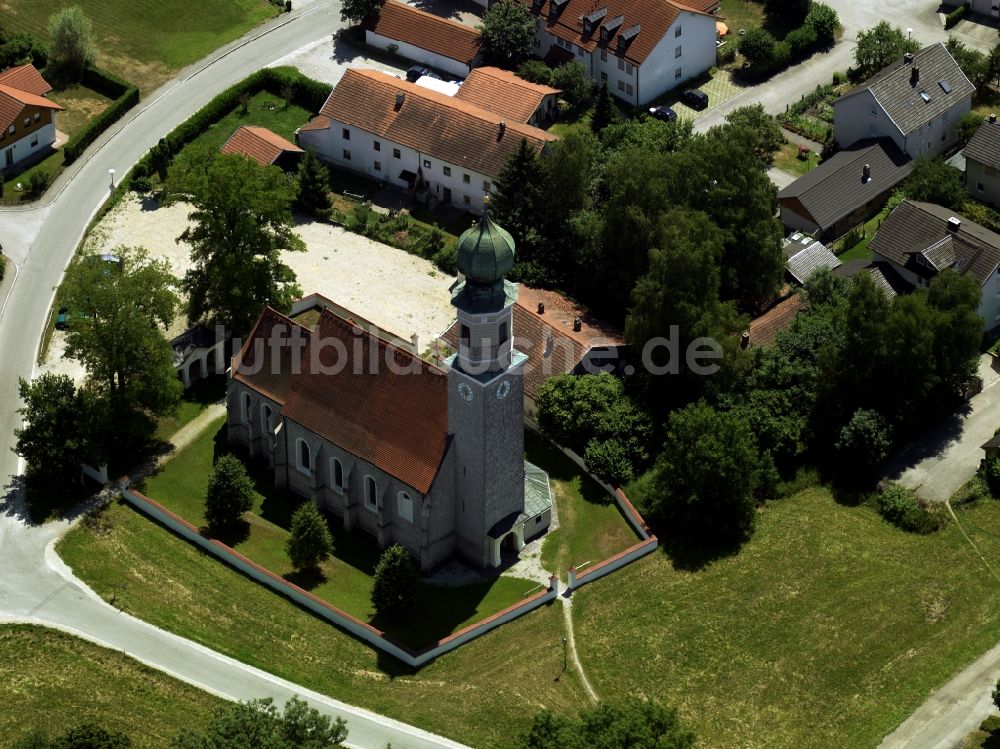 Luftbild Heiligenstatt - Kirche in Heiligenstatt im Bundesland Bayern