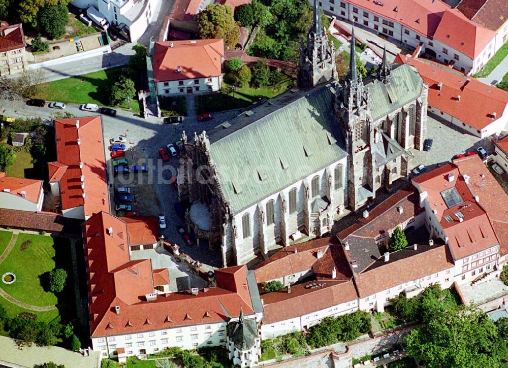 Luftaufnahme Brno / Brünn - Kirche der hl. Petrus und Paulus