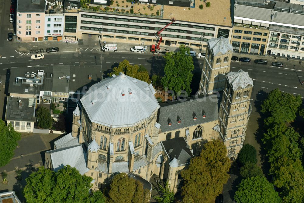 Luftbild Köln - Kirchengebäude St. Gereon in Köln im Bundesland Nordrhein-Westfalen, Deutschland