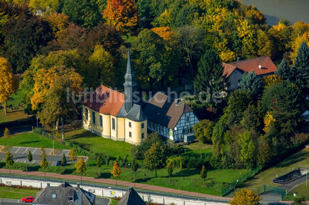 Luftbild Herringen - Kirchengebäude der Kapelle in Herringen im Bundesland Nordrhein-Westfalen