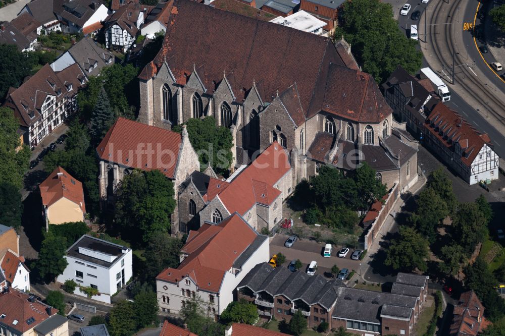 Luftbild Braunschweig - Kirchengebäude Sankt Ägidien in Braunschweig im Bundesland Niedersachsen, Deutschland