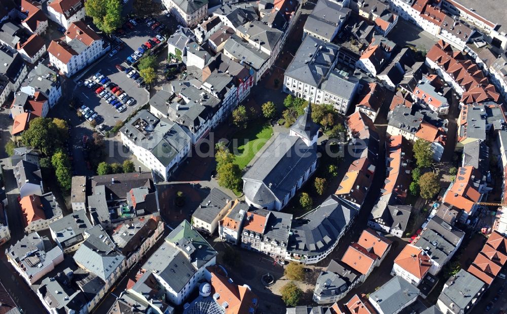 Luftaufnahme Lüdenscheid - Kirchplatz in Lüdenscheid im Bundesland Nordrhein-Westfalen