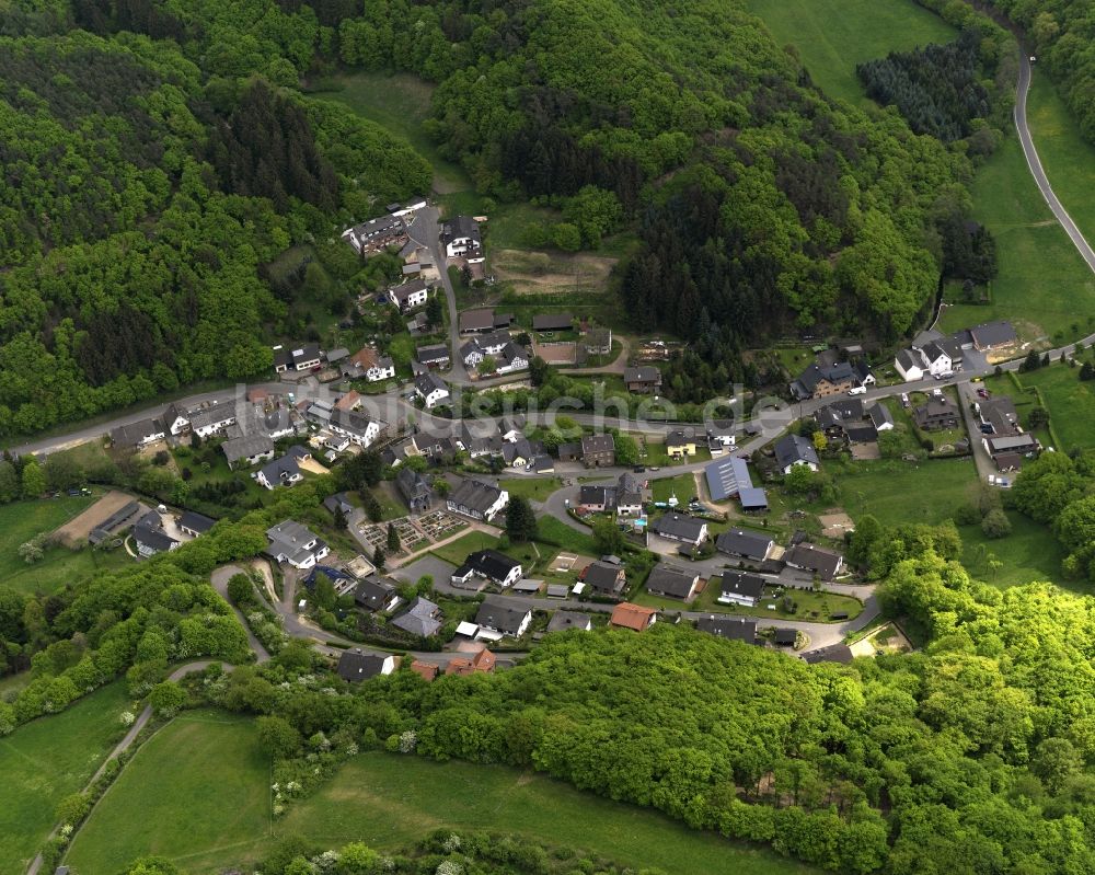 Kirchsahr aus der Vogelperspektive: Kirchsahr im Bundesland Rheinland-Pfalz