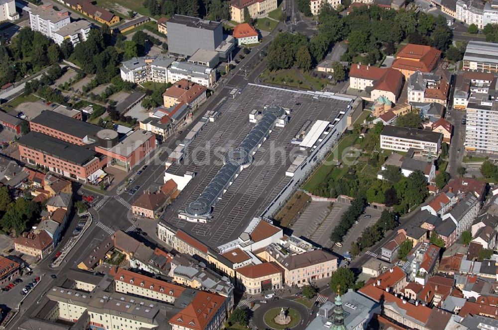 Klagenfurt von oben - Klagenfurt City-Arkaden