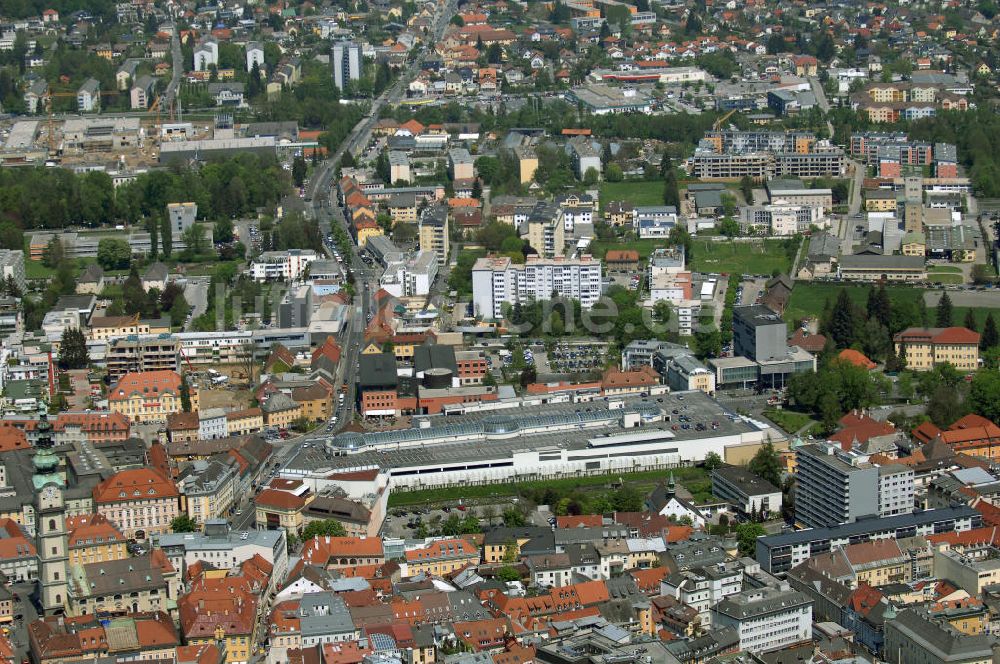 Luftaufnahme Klagenfurt - Klagenfurt City-Arkaden