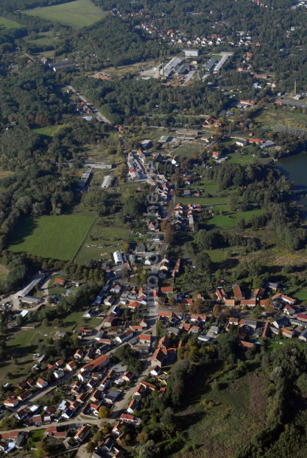 Luftbild Klausdorf - Klausdorf ( Am Mellensee ) in Brandenburg