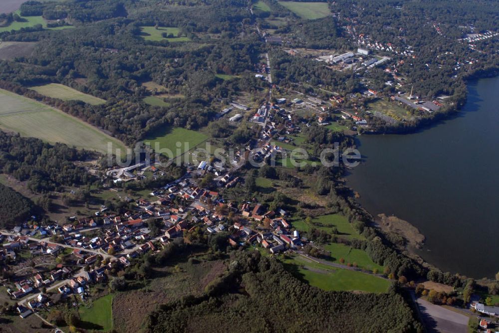 Luftaufnahme Klausdorf - Klausdorf ( Am Mellensee ) in Brandenburg