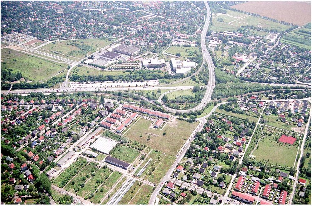 Luftaufnahme Berlin Altglienicke - Kleetausiedlung Berlin Altglienicke