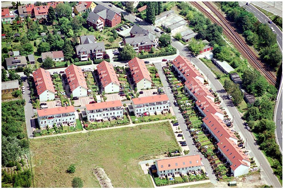 Berlin Altglienicke aus der Vogelperspektive: Kleetausiedlung Berlin Altglienicke