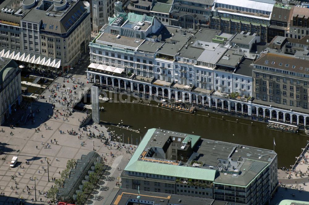 Hamburg aus der Vogelperspektive: Kleine Alster in Hamburg